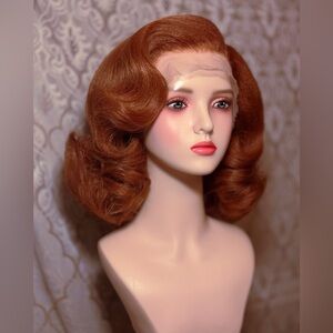 Femme Fatale Ginger Red Lacefront Wig